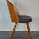 Set 6 chairs Walnut Suman by MIER, Mid-Century Czechoslovakia 1960 s
