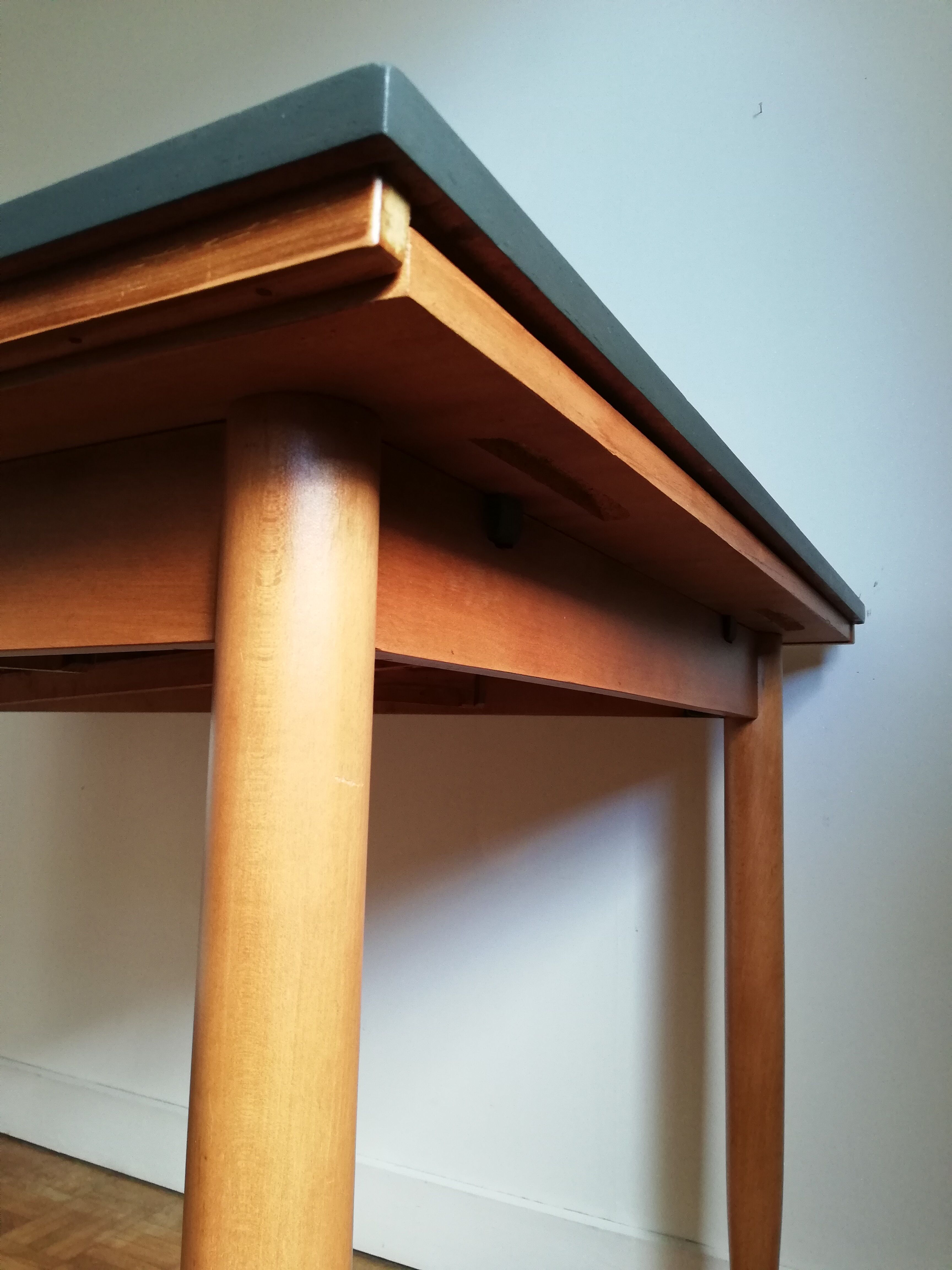 Renovated Scandinavian extendable table