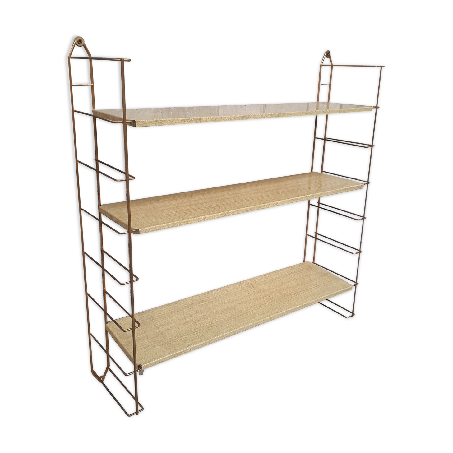 Extended  3 levels gold metal. 59 Width (cm): 68Hauteur (cm)