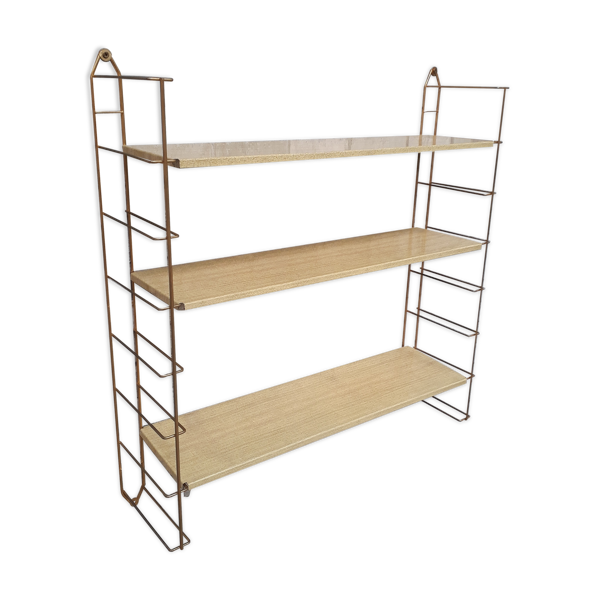 Etagère 3 niveaux métal doré 59 Largeur (cm) : 68Hauteur (cm) — Beyit