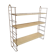 Extended  3 levels gold metal. 59 Width (cm): 68Hauteur (cm)
