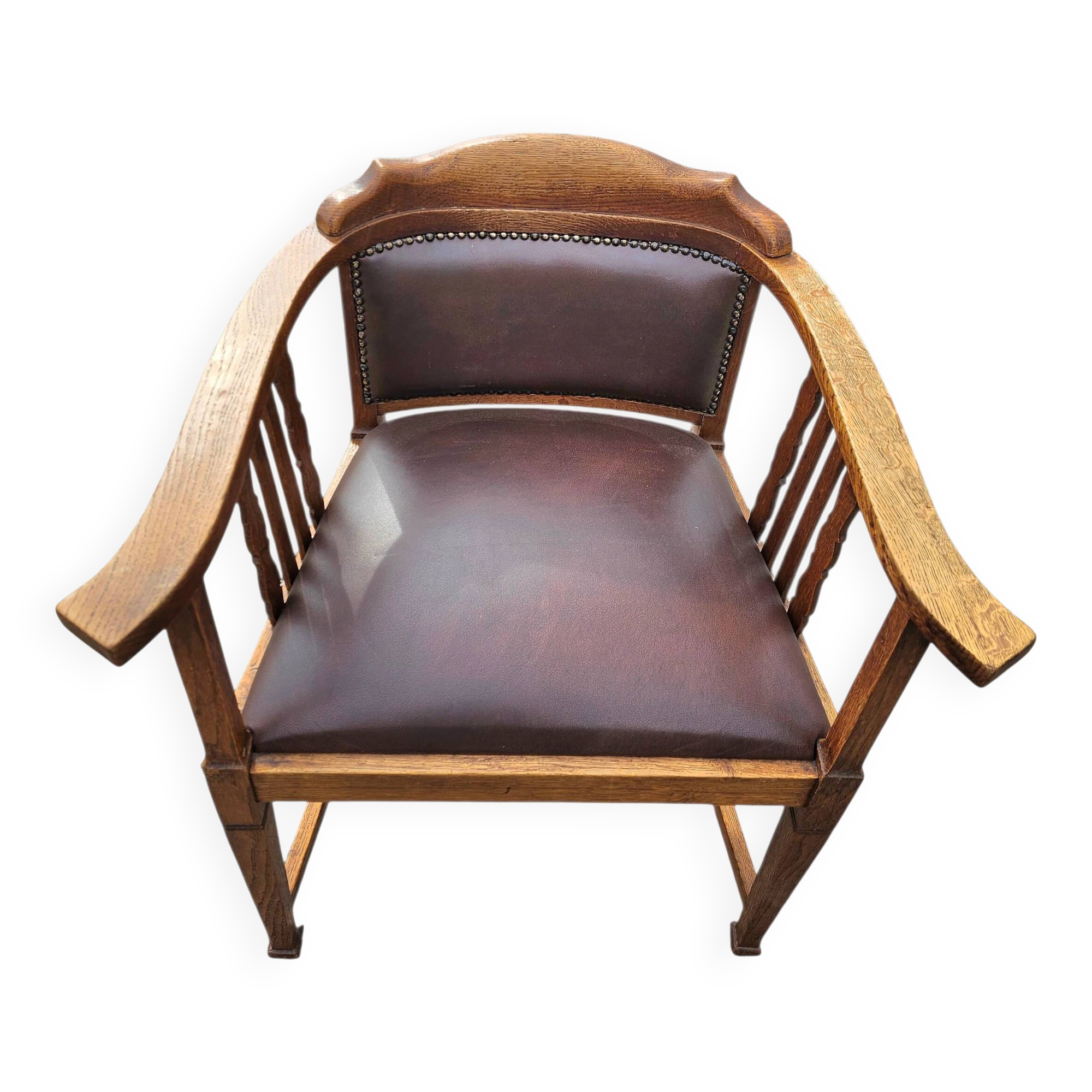 Fauteuil de bureau Art Nouveau