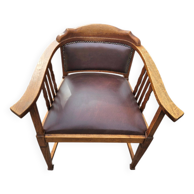 Fauteuil de bureau Art Nouveau