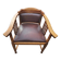 Fauteuil de bureau Art Nouveau