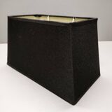 Druline ~ contemporary living room lamp ceramic silver black shade