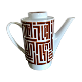 Vintage earthenware teapot