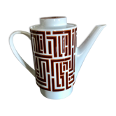 Vintage earthenware teapot