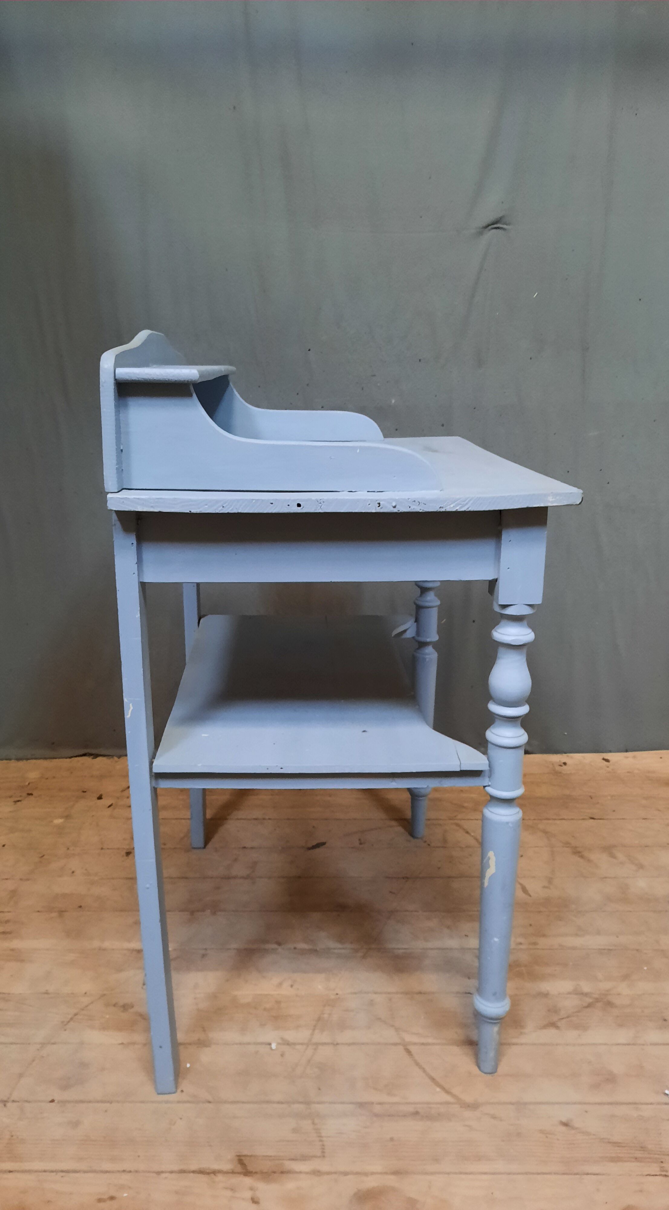 Painted wooden desk
