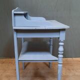 Bureau en bois peint