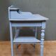Painted wooden desk