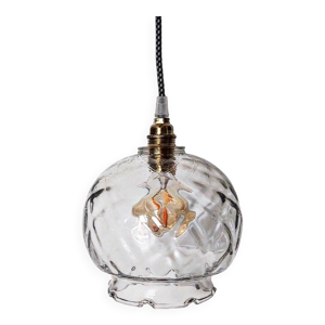 Baladeuse vintage transparente