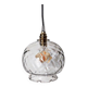 Vintage transparent portable lamp