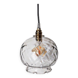 Baladeuse vintage transparente