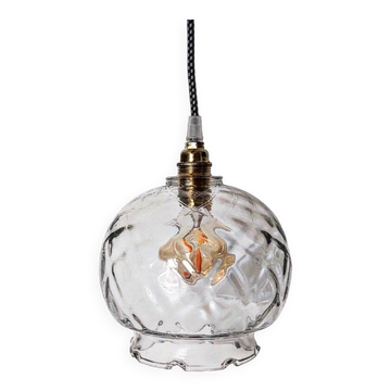 Baladeuse vintage transparente