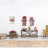 3x12 Cream Beige Persian Runner Rug 86x358Cm SK 17433