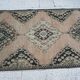 Vintage Turkish hallway rug 113x385 cm