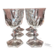 6 Arques crystal wine glasses, Chaumont model, 12.5cm