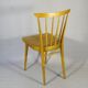 Chaise scandinave par Baumann 1975 bistro clair.