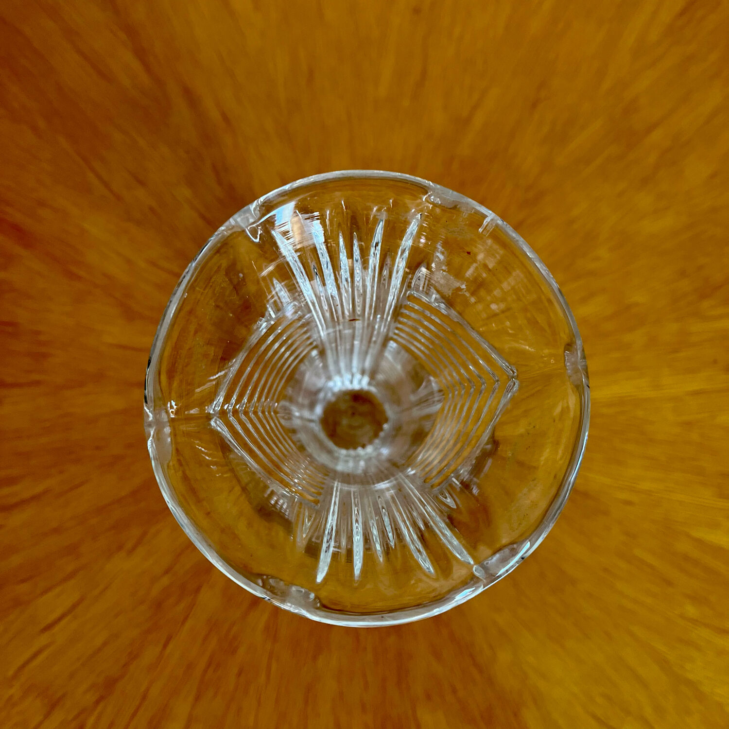 Vase Art Déco en verre