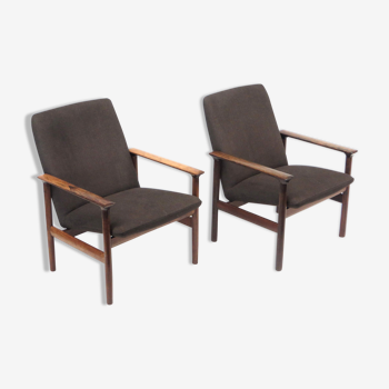 Pair of vintage armchair designed by Cor Bontenbal for Fristho in the 60s