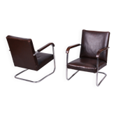 Bauhaus Armchairs by A. Lorenz for Mücke-Melder, Czech Republic, 1930s, Set of 2