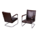 Bauhaus Armchairs by A. Lorenz for Mücke-Melder, Czech Republic, 1930s, Set of 2