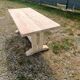Monastery-style dining table
