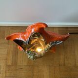 Vallauris night light 1950s signed