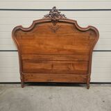 Antique carved wooden headboard – Louis XV style