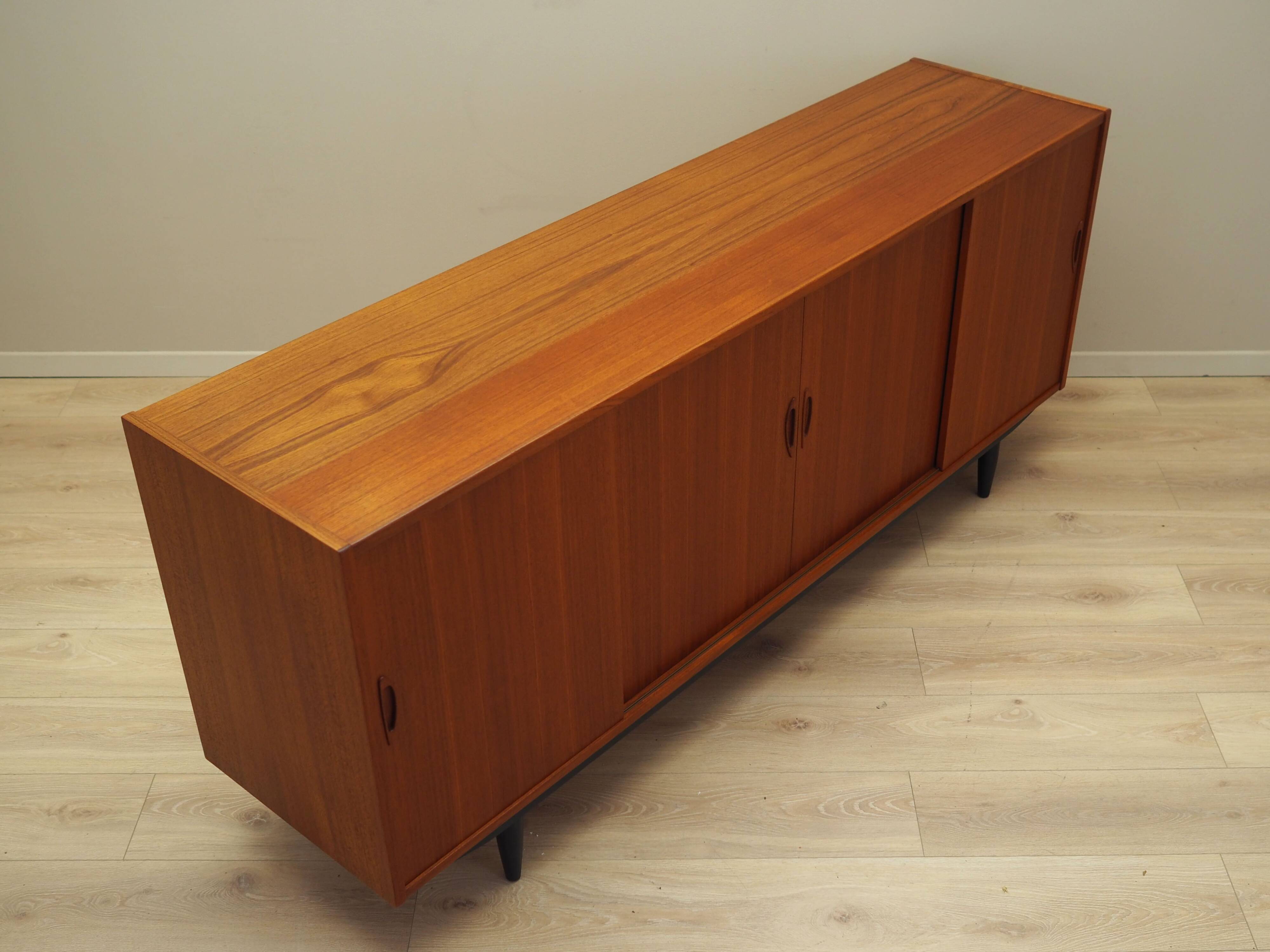 Teak sideboard, Danish design, 1970s, production: Denmark