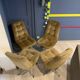 Lot 4 chaises années 70