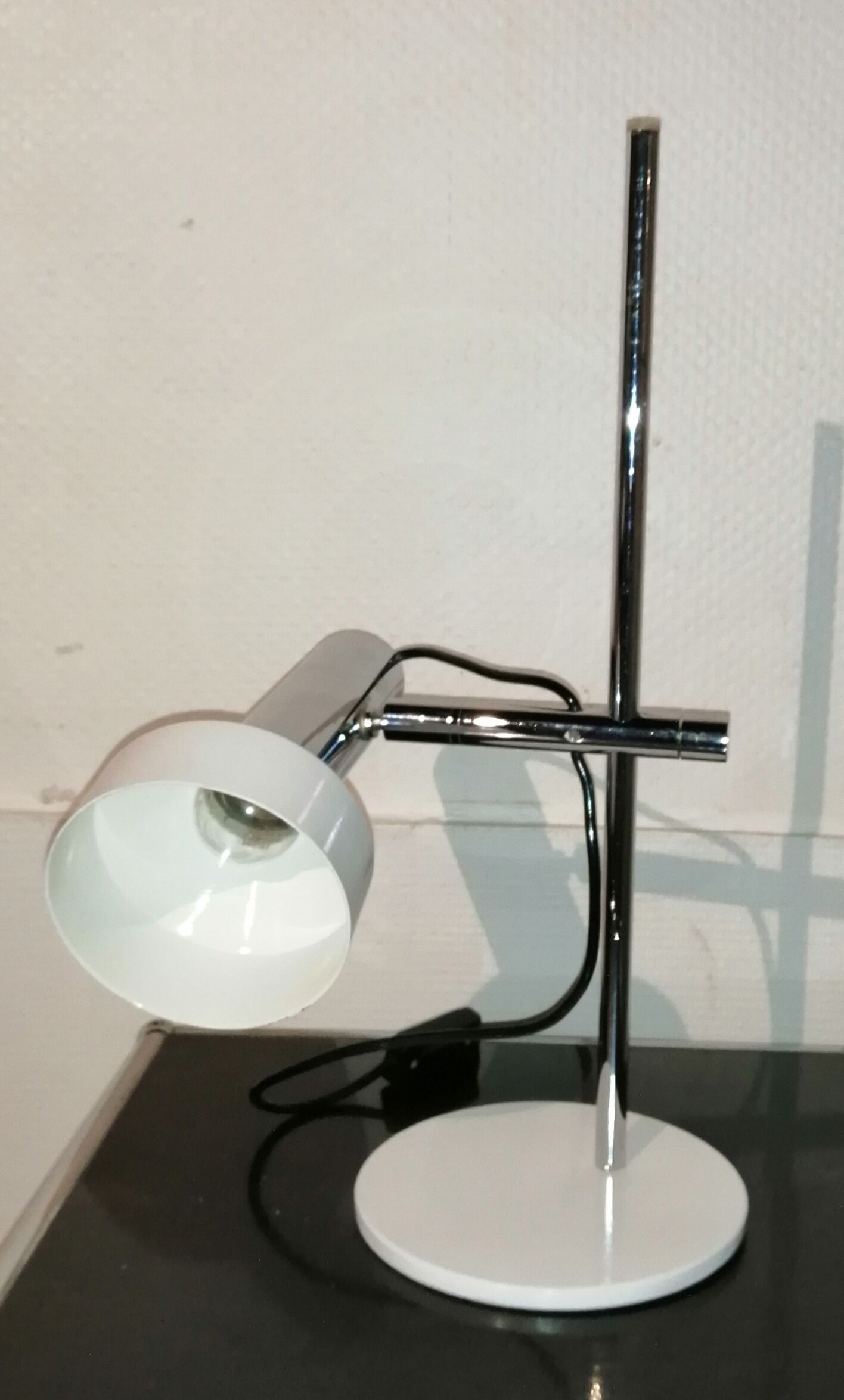 Lampe de bureau réglable vintage années 60
