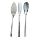 Exceptional Couzon household set Neuvième Art – 123 pieces – stainless steel 18/10