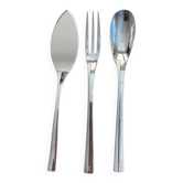 Exceptional Couzon Neuvième Art cutlery set – 123 pieces – stainless steel 18/10