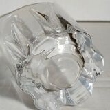 Six vintage crystal long drink juice glasses