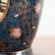 Antique Japanese porcelain vases, Meiji period, 19th century, oriental porcelain art, in