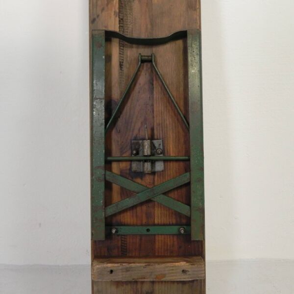 Banc pliant, banc pour terrasse, 216 cm de long, années 1960