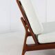 Komfort lounge chair 'Nimtofte' - White - danish design mid century modern