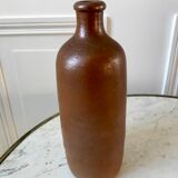 Stoneware bottle handmade early twentieth century