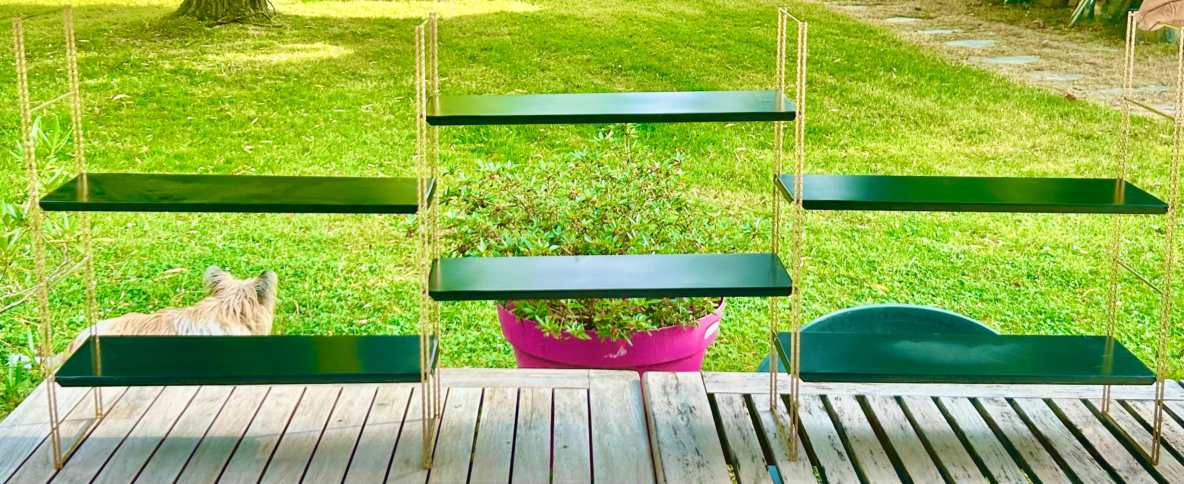 Etagère murale modulable vintage string / tomado