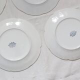 Set of 4 flat plates, Onnaing Algéciras model