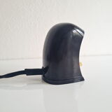 Brown vintage bakelite table lamp for reading "sovichka", czechoslovakia