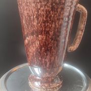 Large conical pitcher vase Accolay ceramics