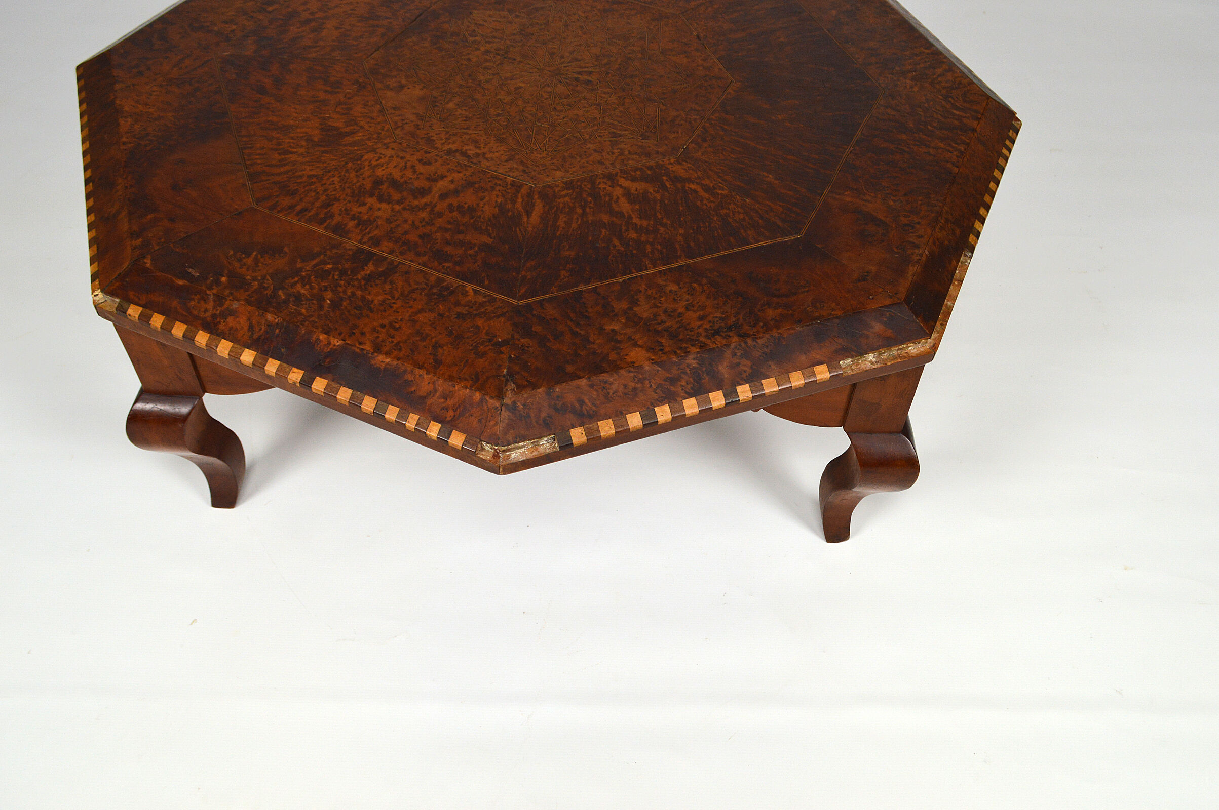 Moroccan octagonal coffee table, circa 1920