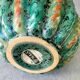 "Melon" vase in glazed ribbed ceramic – Michael Andersen & Sons