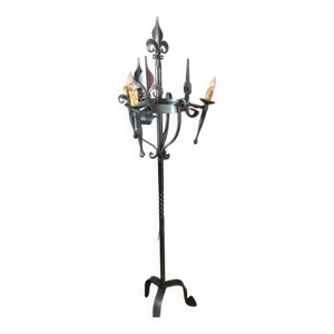 lampadaire, de style