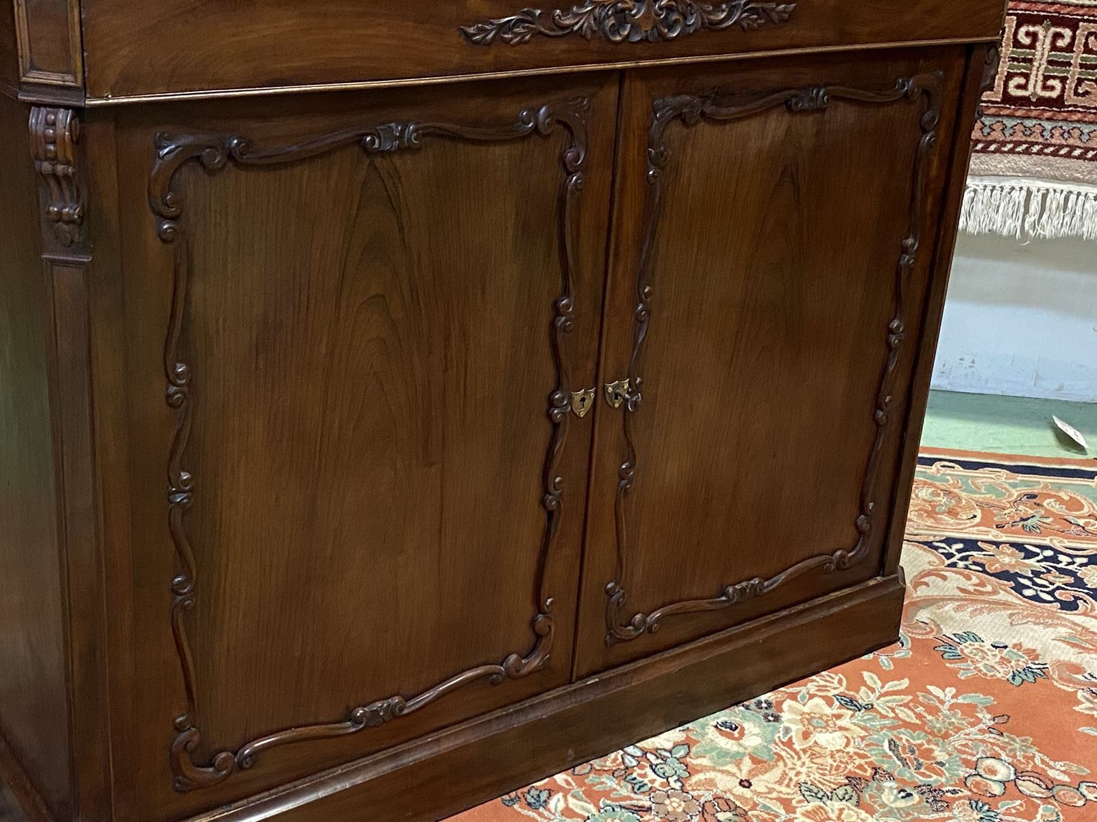 Buffet Napoleon III in mahogany - 19th
