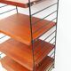 String wall shelf with drawer by Kajsa & Nisse Strinning, 1950s