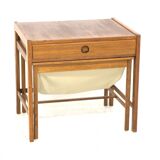 Table de chevet en teck, Tibro, Suède, 1950
