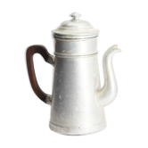 Cafetière en aluminium avec filtre  vintage